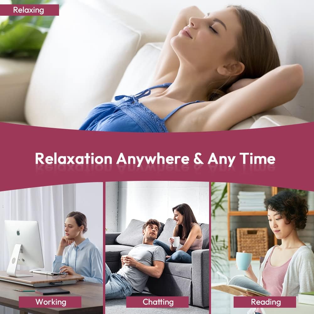 Microwavable Heating Pad with Washable Cover, 8 x 18 Microwave Heating Pad for Neck and Shoulders, Moist Heat Bean Bag Warm Compress for Knee, Joints, Wrist, Abdomen (Wine Red)