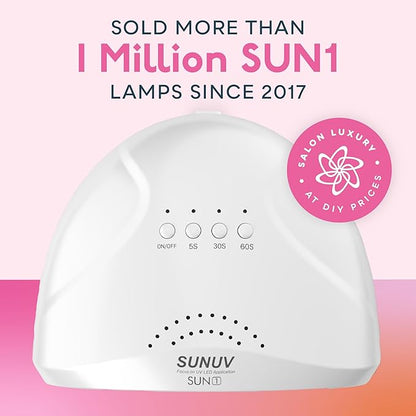 Uv led nail lamp, sunuv