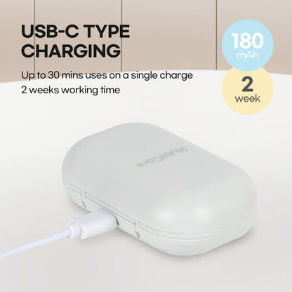 HubiCare Toothbrush Case, Spring pastel Color Portable Mini Toothbrush Covers with Holder, Rechargeable Travel Home Toothbrush And Holder, Cleaner Case for All Electric & Manual Toothbrushes (Blue)