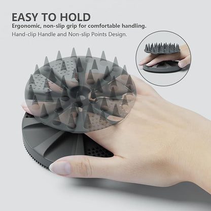 2 in 1 silicone brush,