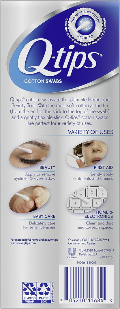 Q-tips cotton swabs ,swab,qtips,antibac,300/pk