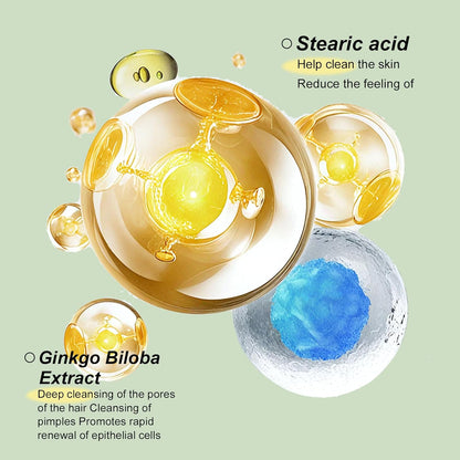 PORCOPE Gentle Moisturizing Cleanser with Amino Acids and Sea Salt Effective Oil Control for Oily and Sensitive Skin, Daily Face Wash 200ml