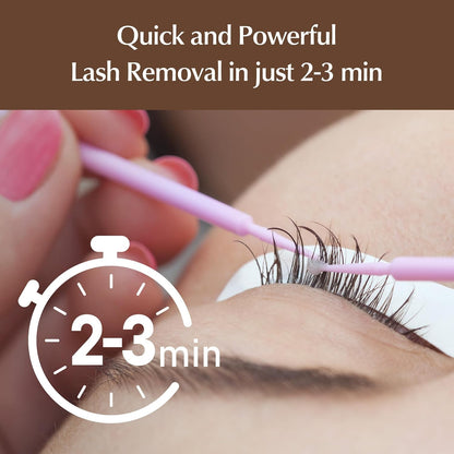 BL Lashes Eyelash Extension Cream Remover Double Plus, Acetone free, Quick eyelash extension remover, odorless formula for sensitive eyes and natural eyelashes, 30g