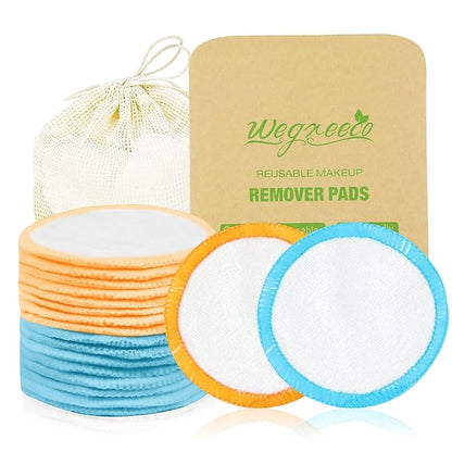 Wegreeco cotton rounds reusable -