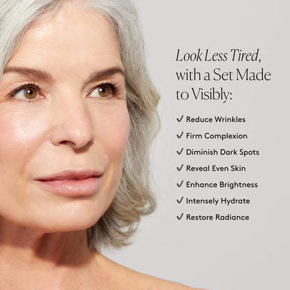 Naked & Thriving The Advanced Anti-Aging Duo: For fewer visible wrinkles | Restore Ultra-Rich Night Cream (50 mL) + Prevent Anti-Aging Face Oil (35 mL)