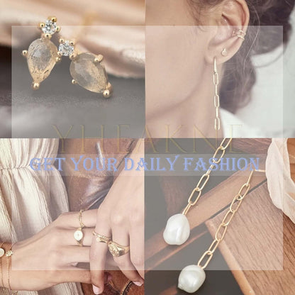 Cross Arc Threader Earrings Gold Wire Twist Earrings Geometric Wire Earrings Tiny Open Hoop Threader Earrings Jewelry for Women and Girls Gifts