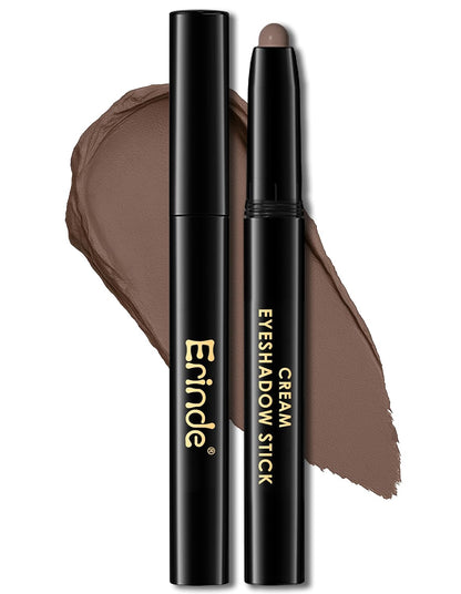 Erinde Waterproof Eyeshadow Stick, Cream Eye Shadow Stick, Long-Lasting, Crease-Proof, Cream to Powder Buildable & Blendable Eye Shadow Pencils Crayon, Vegan & Cruelty-Free, 14 Stone