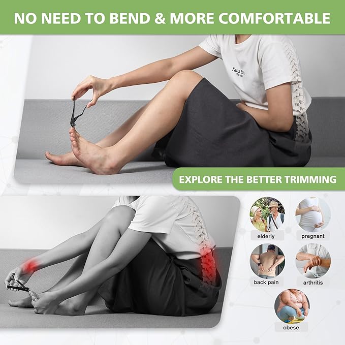 BALUCA Ergonomic Nail Clipper for