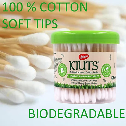 Jaloma kiuts cotton swabs, biodegradable,