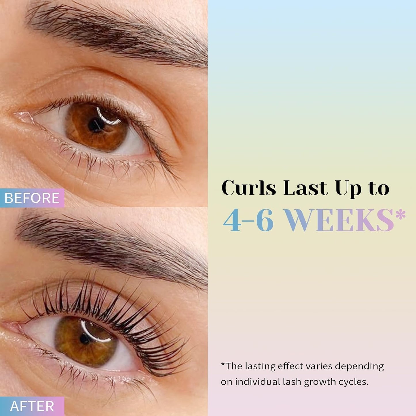 Libeauty Tube Design Lash Lift Kit with Glue Balm, Brow Lamination Kit, Easy to Apply for Salon and Beginner