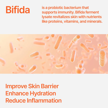 Bifida Barrier Ampoule, CUSKIN, Mild and Moisturizing Korean Skin Care Face Serum Ampoule with Ceramide NP and Hyaluronic Acid for Hydration and Skin Elasticity, 50ml (1.69 Fl. Oz.)