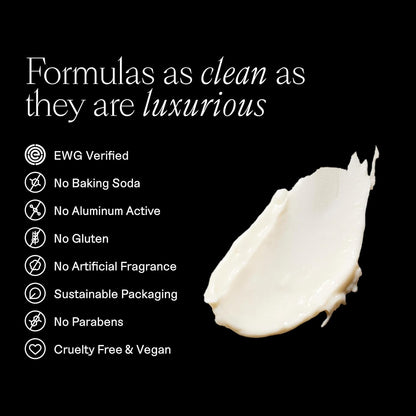 Each & Every Aluminum Free Deodorant for Women & Men - All Natural Deodorant for Sensitive Skin, EWG Verified - Clean, Baking Soda-Free, Plant-Based Fragrance, Citrus & Vetiver, 2.5oz