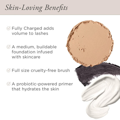 PÜR Beauty Multitasking Essentials Best Sellers Kit, Everyday Look Deluxe Kit, Condition & Moisturize Skin, Cruelty Free, Light Tan