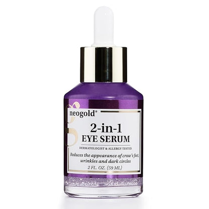 2-in-1 caffeine eye serum treatment