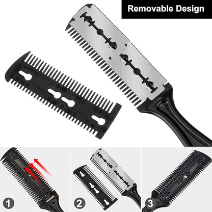 3 Pieces Razor Comb with