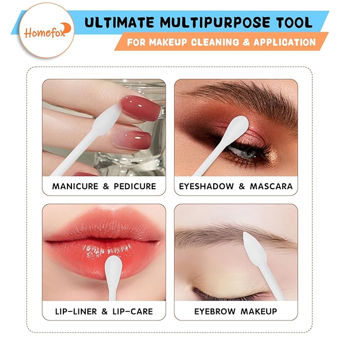 Xl thick cotton swabs pointed