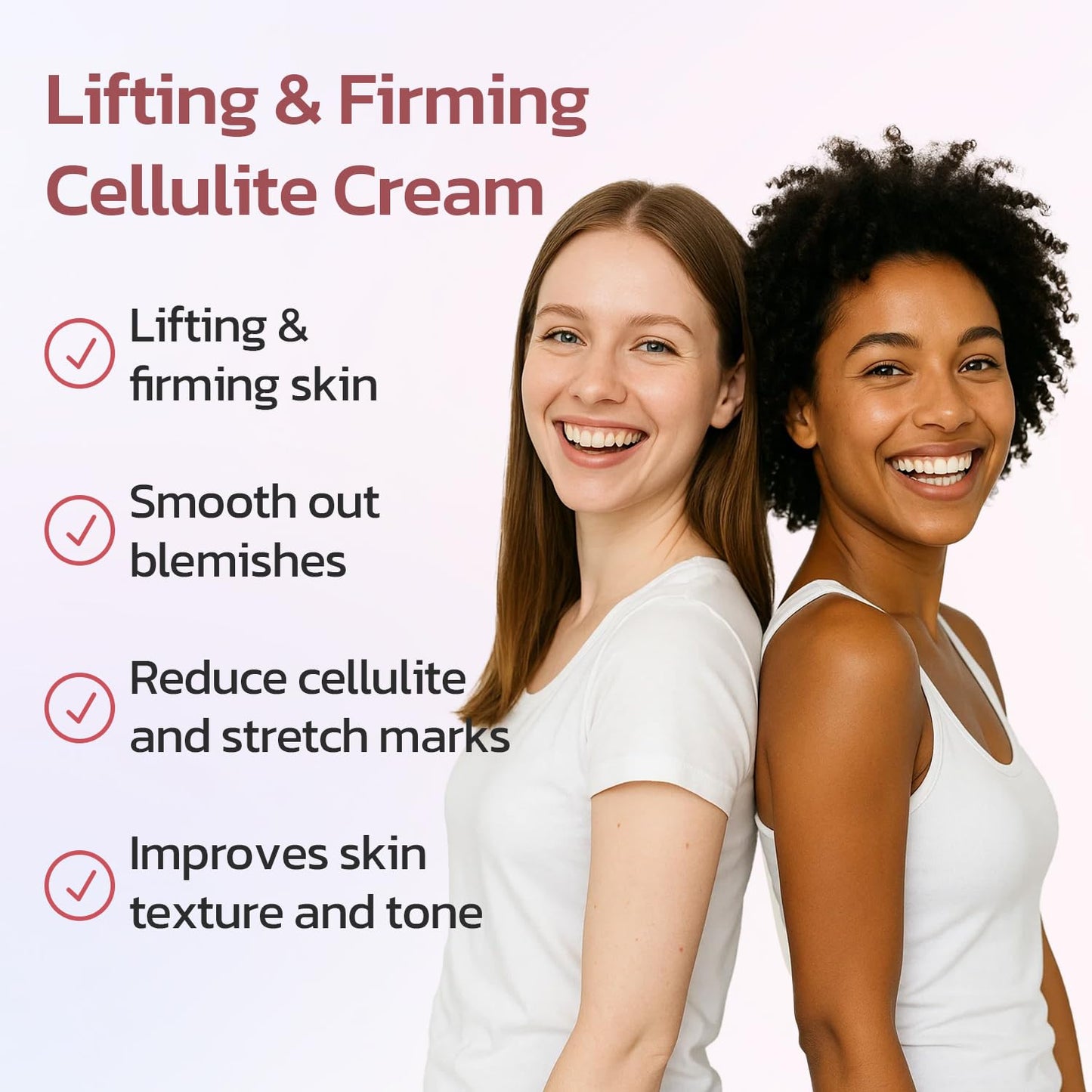 Butt Firming and Lifting Cream Cellulite Cream, Firming Lotion for Cellulite and Stretch Marks Reduce Sagging Skin Lift & Firm Body Mask for Booty, Legs & Belly Skin Care - 110ml