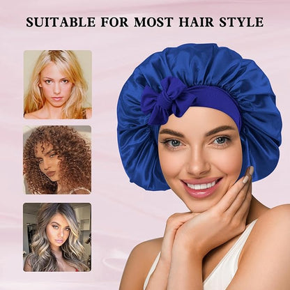 3pcs satin bonnet for sleeping