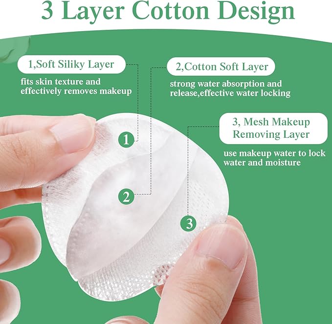 Maxcheck 2500 pcs cotton rounds