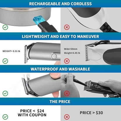 PRITECH Hair Trimmer for Men,