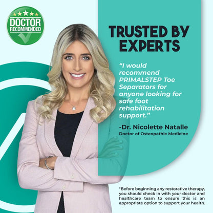 APEX Adjustable Toe Separators - Over 50% Thicker & More Durable - Doctor Recommended - Stretches to Fit - 4 Pack Adjustable Bundle (1 Pair Size S/M & 1 Pair Size Large) (black)