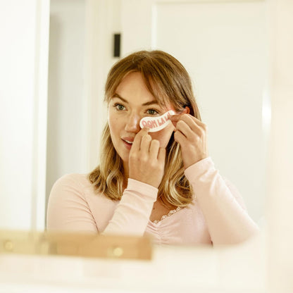 Studio Oh! Reusable Under-Eye Patches, Puffy Eyes Treatment and Under Eye Masks Skincare, 100% Silicone Eye Patches, Pairs with Favorite Serums or Creams, Mushroom Melody