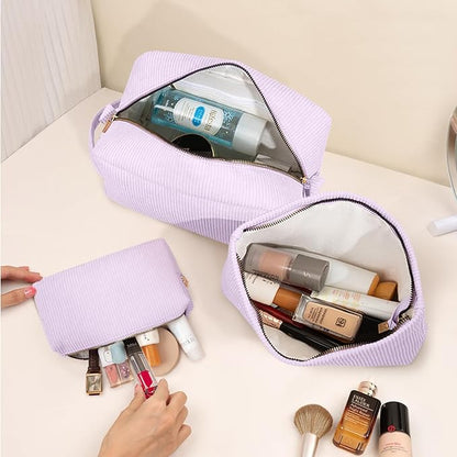 3 pieces makeup bag cosmetic
