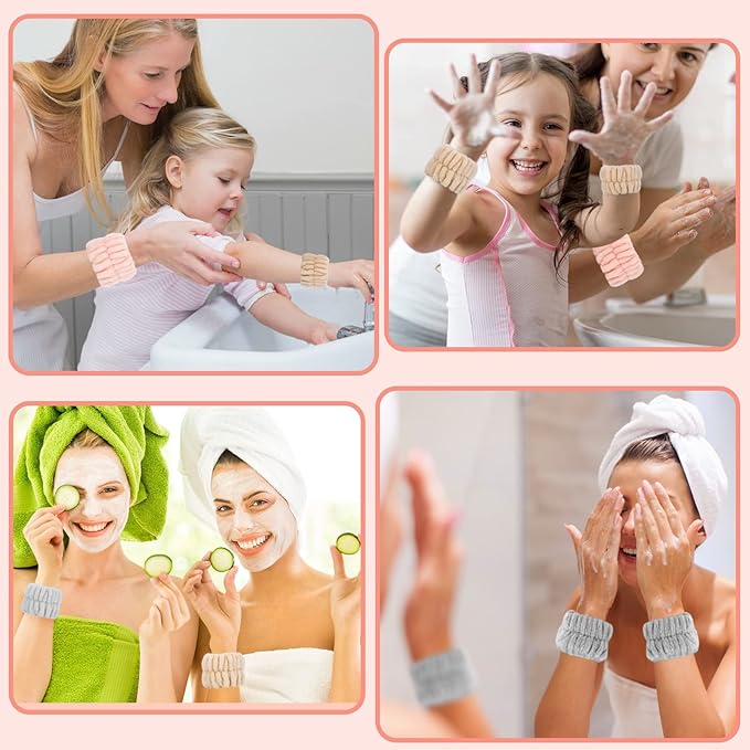 Women's wrist towels for washing