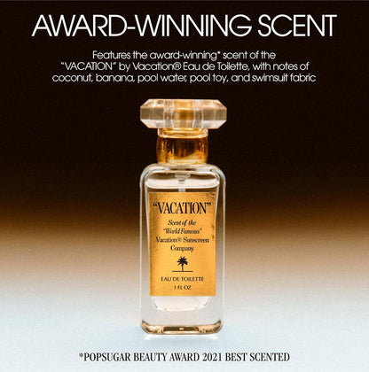 "VACATION" Shimmer Oil SPF 30 by Vacation, Shimmering Body Sunscreen, Water-Resistant, Enhances All Skin Tones, Dermatologist-Tested, Vegan, Travel Size, 2.9 Fl. Oz.