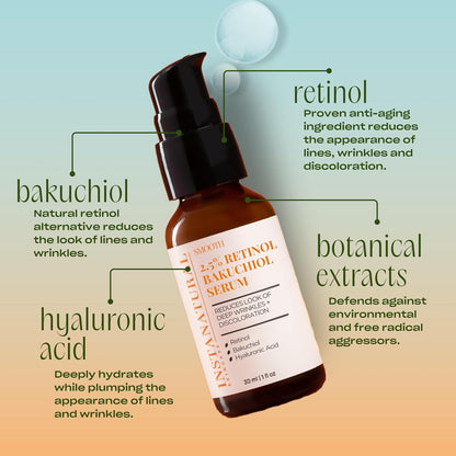 InstaNatural Face Serum (Serum Bakuchiol)
