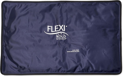 FlexiKold Extra Large Gel Soft Flexible Ice Pack for Injuries – Ice Compress, Ice Pad, & Flat Ice Wrap for Post Surgery for Injuries of Shoulder, HIPS & Full Back – XL – Oversize 13” x 21.5”