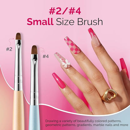 Melodysusie gel nail brush 7pcs