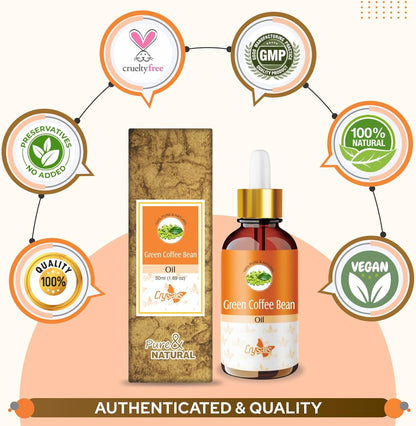 Crysalis Green Coffee Bean (Coffea Arabica.) Oil - 1.01 Fl Oz (30ml)