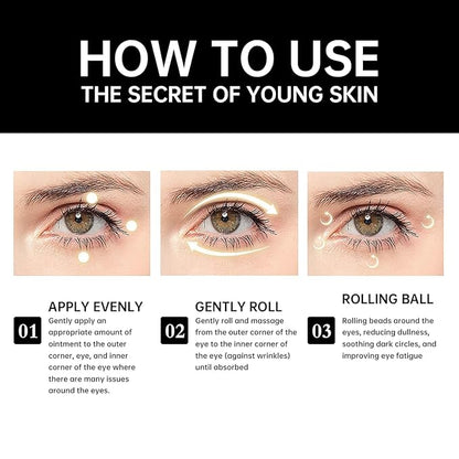 Time eraser rollerball castor oil