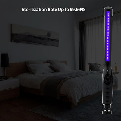 UV Light Sanitizer – Portable UV Light Wand – Rechargeable Handheld Device for Reducing Bacteria and Viruses, Lightweight and Easy to Use