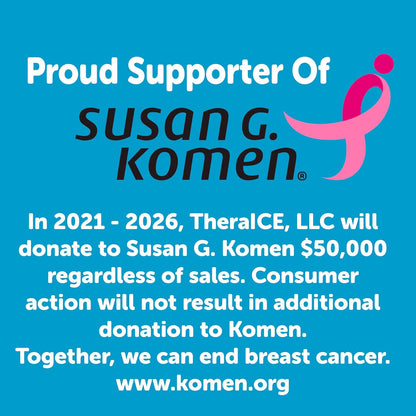 TheraICE Headache Relief Cap, Migraine Ice Pack Mask Products, Women Cooling Gel Hat, Face Cold Compress Head Wrap for Her Stress. Great Birthday Gift for Mom, Sister, Grandma, Girlfriend, & Teacher