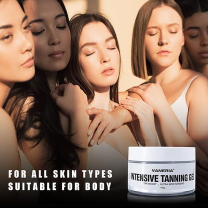 VANERIA Self Tan Gel,Medium Brown