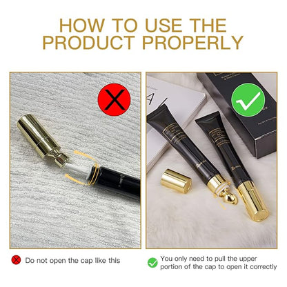 Retinol eye cream for dark