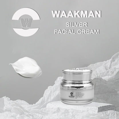 Luxury Skin Care Silver Solution, Facial Cream, Moisturizer, Toner and Serum