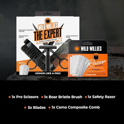 Wild willies expert beard grooming