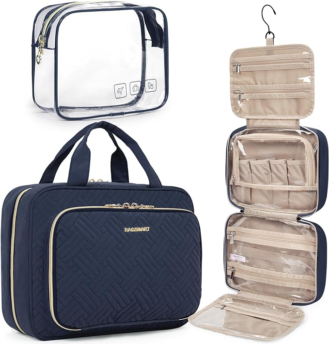 Bagsmart toiletry bag hanging travel