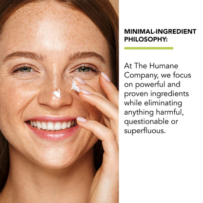 humane Oil-Free Daily Lightweight Face Moisturizer for Acne-Prone Skin - 4 Fl Oz - Gentle for All Skin Types - With Soothing Antioxidants Like Aloe Vera, Hyaluronic Acid, Cucumber and Grapeseed
