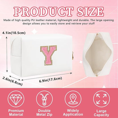 Personalized initial letter patch makeup