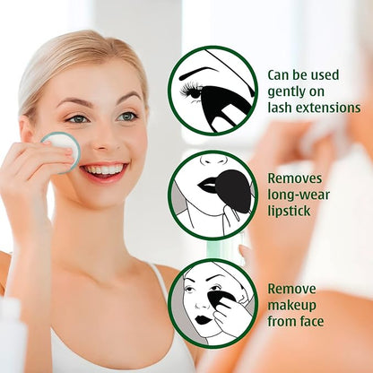 Reusable makeup remover pads -