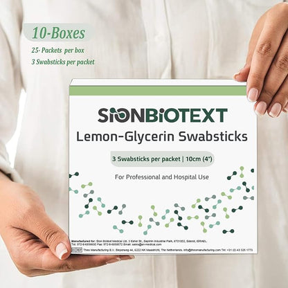 Lemon glycerin swabs (750 count