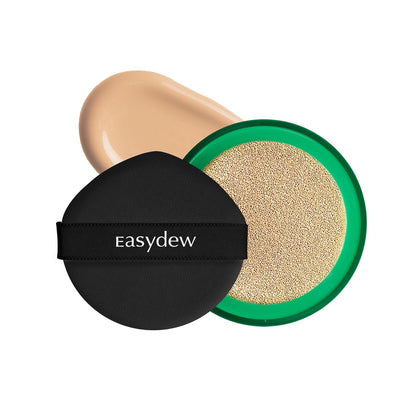 Easydew Mela B Toning Ampoule Cushion Refill - 3-in-1 Age-Defying Sun Shield Full Coverage Cushion Foundation with Niacinamide & Hyaluron-Vital C - Face Makeup Korean Skin Care 0.45 oz (#21 Beige)