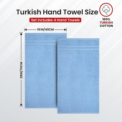 Infinitee xclusives blue hand towels