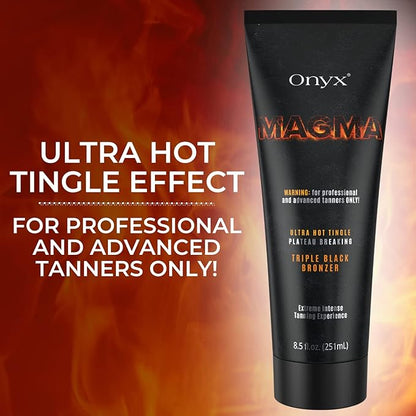 Onyx Magma Tingle Tanning Lotion