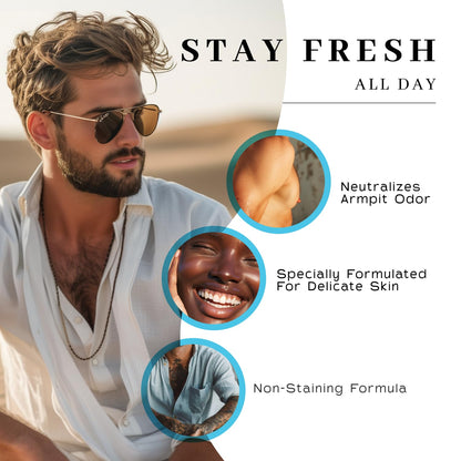 Vanman’s - Handmade Coconut and Magnesium Deodorant - Odor Control for Underarms - Routine Deodorant For Women and Men - Personal Care Products - 2 Fl Oz