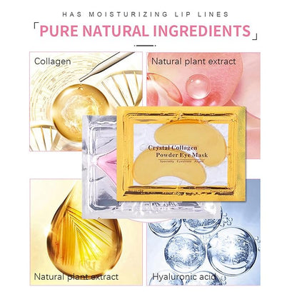 30 pairs 24k gold eye